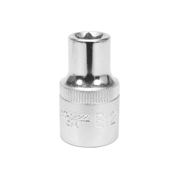 Головка торцевая TORX E12, 1/2", 38 мм YATO (YT-05222), фото  | SNABZHENIE.com.ua