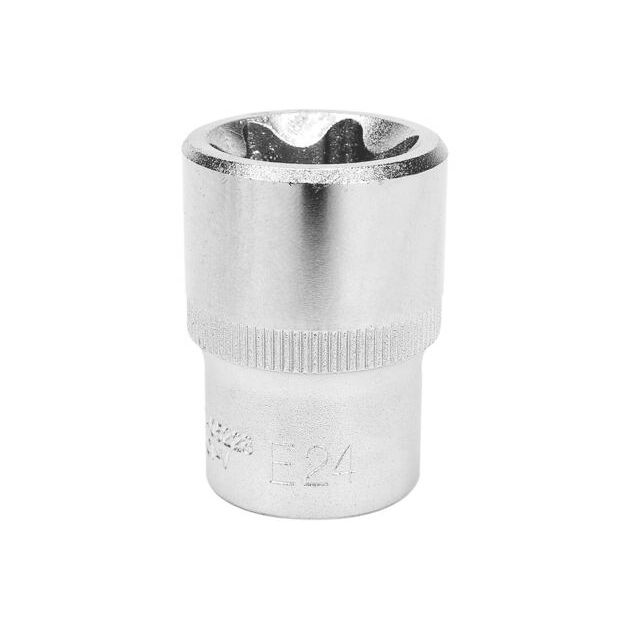 Головка торцевая TORX E24, 1/2", 38 мм YATO (YT-05228), фото  | SNABZHENIE.com.ua