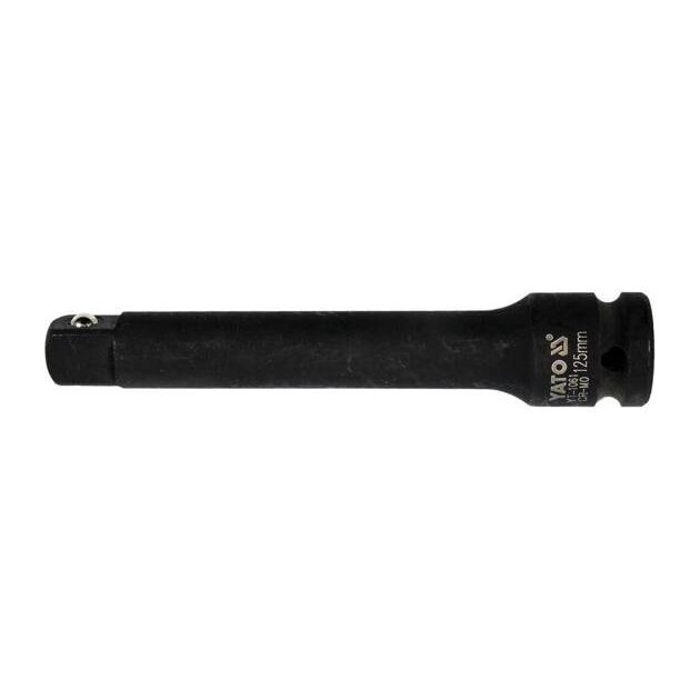 Удлинитель ударный YATO 1/2", длина 125 мм (YT-1061), фото  | SNABZHENIE.com.ua