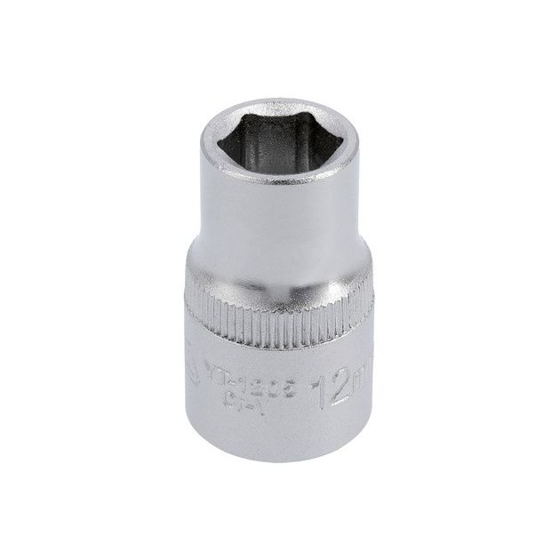 Головка торцевая 6-гранная 1/2" 12 мм YATO (YT-1205) 38 мм, фото  | SNABZHENIE.com.ua