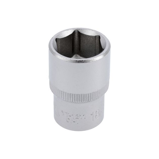 Головка торцевая 6-гранная, квадрат 1/2", 18 мм, YATO, фото  | SNABZHENIE.com.ua