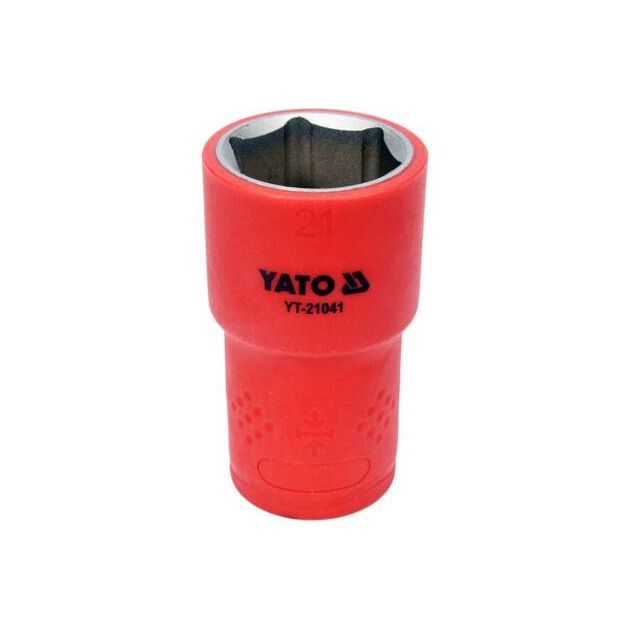 Головка торцевая диэлектрическая YATO, 6-гранная, 21 мм, 1/2", фото  | SNABZHENIE.com.ua
