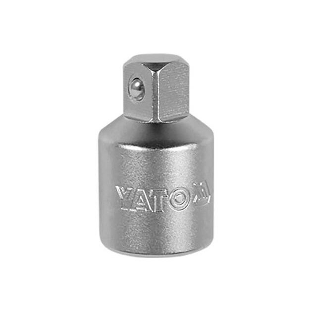 Переходник торцевых головок 1/4" (F) - 3/8" (М), 25 мм YATO, фото  | SNABZHENIE.com.ua