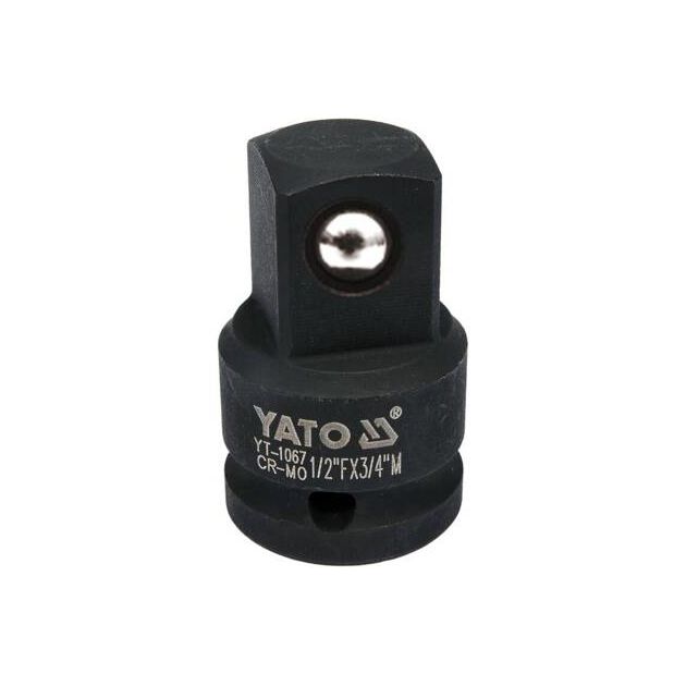 Переходник ударный 1/2 на 3/4, длина 48 мм YATO (YT-1067), фото  | SNABZHENIE.com.ua