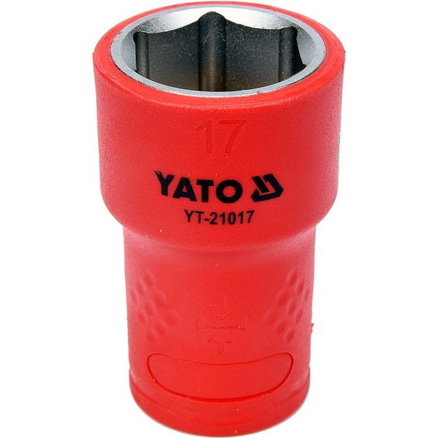 Диэлектрическая торцевая головка 6-гранная 3/8", 17 мм, YATO, фото  | SNABZHENIE.com.ua