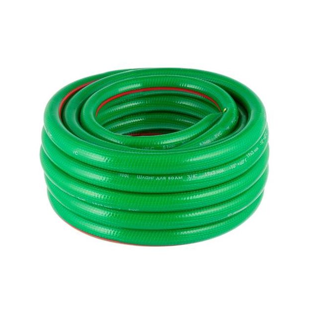 Шланг водяной 4-х слойный 3/4", 10 м, армированный, PVC INTERTOOL, фото  | SNABZHENIE.com.ua