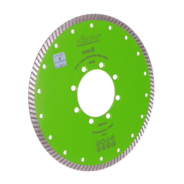 Круг алмазний відрізний DISTAR Turbo Elite Active 230 x 2,6 x 9 x 70 (10238025017), фото , зображення 3 | SNABZHENIE.com.ua