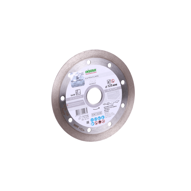 Алмазный отрезной круг DISTAR Razor 125 мм 1,6 мм 8 мм 22,23 мм 1A1R, фото , изображение 6 | SNABZHENIE.com.ua Алмазный отрезной круг DISTAR Razor 125 мм 1,6 мм 8 мм 22,23 мм 1A1R, фото , изображение 6 | SNABZHENIE.com.ua