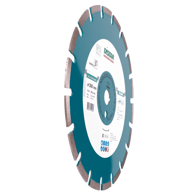 Диск алмазный DISTAR HIT Technic 300 мм сегментный 1A1RSS/C1, фото , изображение 4 | SNABZHENIE.com.ua
