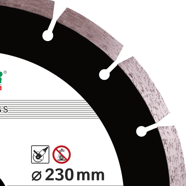 Круг алмазный отрезной DISTAR STAYER 230x2,6/1,8x22,23 мм, фото , изображение 4 | SNABZHENIE.com.ua