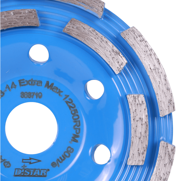 Чашка алмазная торцевая ФАТ-С 125/22,23x14-W Extra для шлифовки, фото , изображение 6 | SNABZHENIE.com.ua Чашка алмазная торцевая ФАТ-С 125/22,23x14-W Extra для шлифовки, фото , изображение 6 | SNABZHENIE.com.ua