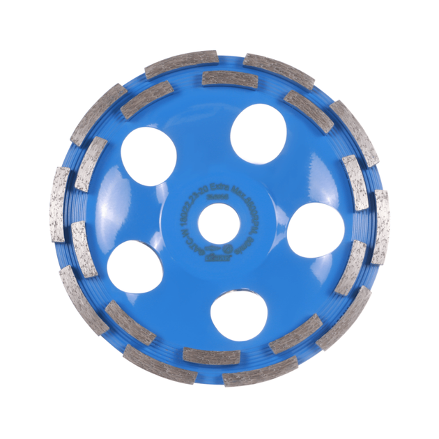 Чашка (фреза) алмазна торцева ФАТ-С 180 / 22,23 x 20-W Extra для шліфування без охолодження водою для УШМ, DISTAR, фото , зображення 5 | SNABZHENIE.com.ua