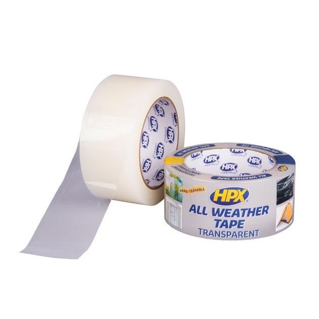 Ремонтная лента HPX ALL WEATHER TAPE 48мм x 25м, прозрачная, фото  | SNABZHENIE.com.ua