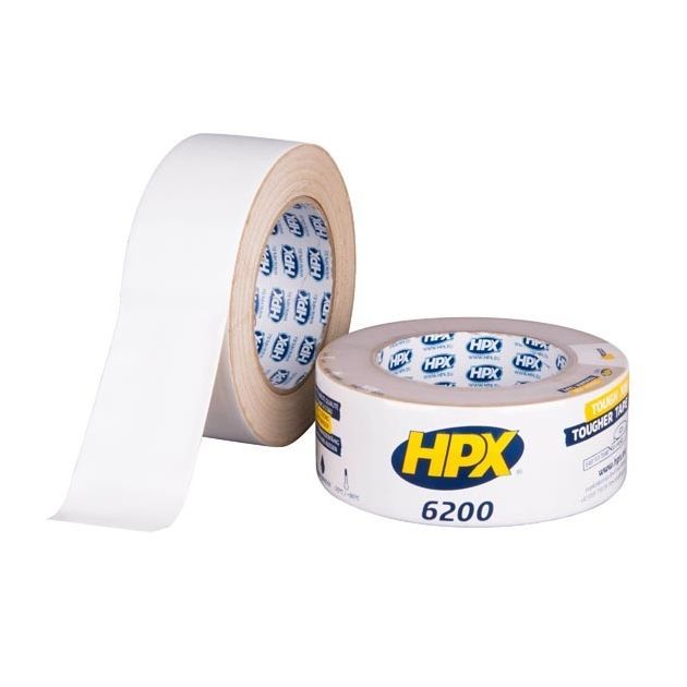 HPX 6200 - белая армированная ремонтная лента 48мм х 25м, фото  | SNABZHENIE.com.ua