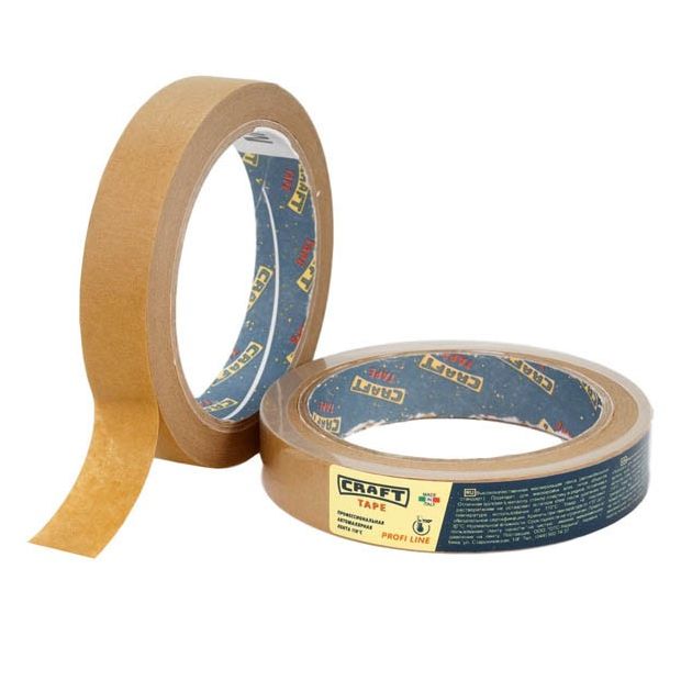 Лента высокотемпературная CRAFT TAPE 110°С, 19мм х 25м, фото  | SNABZHENIE.com.ua