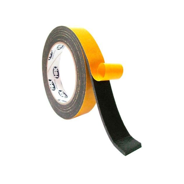 HPX 21571 Unifix - черная толстая монтажная лента 12мм x 25м, фото  | SNABZHENIE.com.ua
