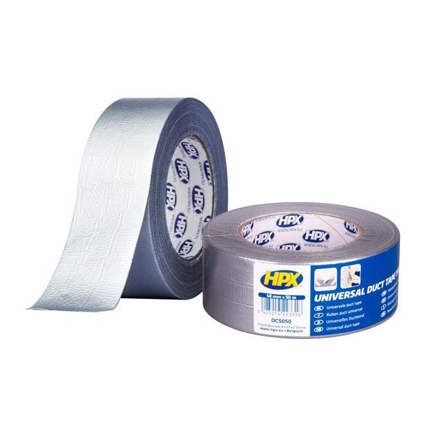 Универсальная армированная клейкая лента HPX Duct Tape 1900, 48мм х 50м, фото  | SNABZHENIE.com.ua