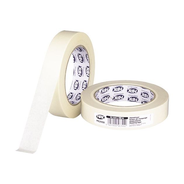 Малярная лента HPX 24мм х 50м - Эконом 60°С, фото  | SNABZHENIE.com.ua