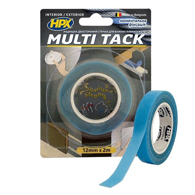 Моментальная монтажная лента MultiTack 12мм x 2м, сверхпрочная, фото  | SNABZHENIE.com.ua