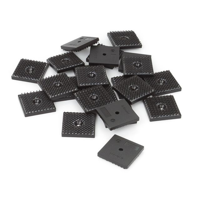 ДВОЙНОЙ ГРИП под шуруп, 32х32мм, черный, фото , изображение 3 | SNABZHENIE.com.ua ДВОЙНОЙ ГРИП под шуруп, 32х32мм, черный, фото , изображение 3 | SNABZHENIE.com.ua