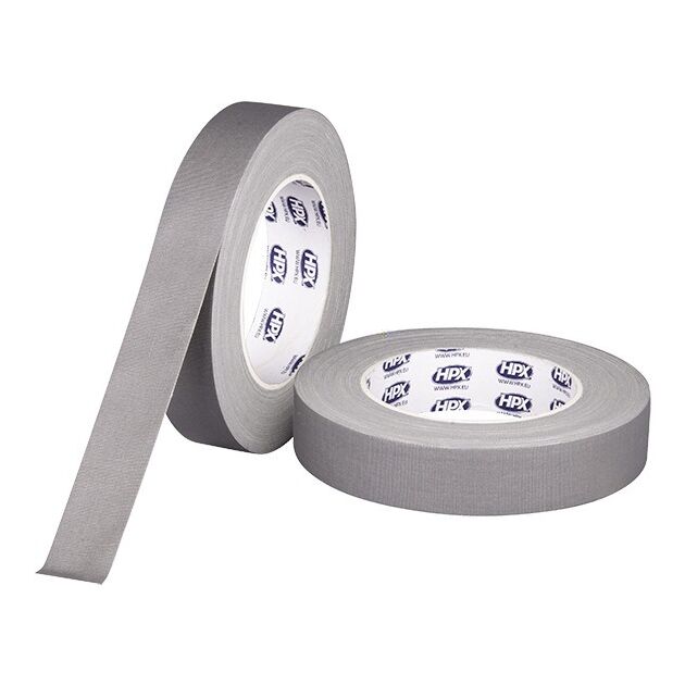 Гафрированный матовый тейп HPX 25мм х 25м, серебристый, фото , изображение 2 | SNABZHENIE.com.ua Гафрированный матовый тейп HPX 25мм х 25м, серебристый, фото , изображение 2 | SNABZHENIE.com.ua
