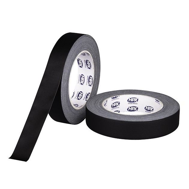 GAFFER PRO черный матовый тейп 25мм х 25м HPX, фото , изображение 2 | SNABZHENIE.com.ua GAFFER PRO черный матовый тейп 25мм х 25м HPX, фото , изображение 2 | SNABZHENIE.com.ua