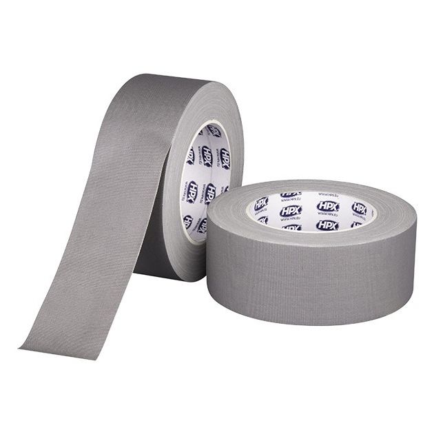 Гафрированная лента HPX 50мм х 25м, серебристая матовая, GAFFER PRO, фото , изображение 2 | SNABZHENIE.com.ua Гафрированная лента HPX 50мм х 25м, серебристая матовая, GAFFER PRO, фото , изображение 2 | SNABZHENIE.com.ua