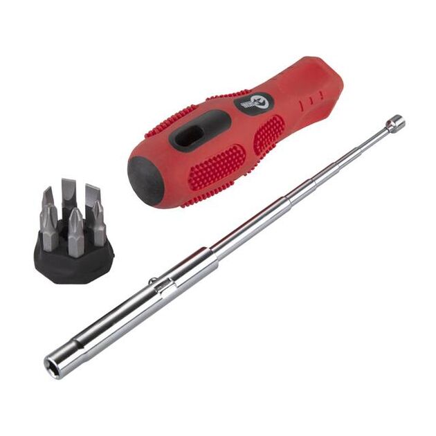 Телескопическая отвертка 7 в 1 INTERTOOL VT-1007, фото , изображение 4 | SNABZHENIE.com.ua Телескопическая отвертка 7 в 1 INTERTOOL VT-1007, фото , изображение 4 | SNABZHENIE.com.ua