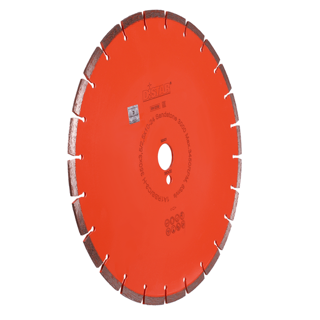 Диск алмазний відрізний по піщанику DISTAR Sandstone HIT 350 x 3,5/2,5 x 10 x 32-24 1A1RSS/C2 (14327077024), фото , зображення 3 | SNABZHENIE.com.ua