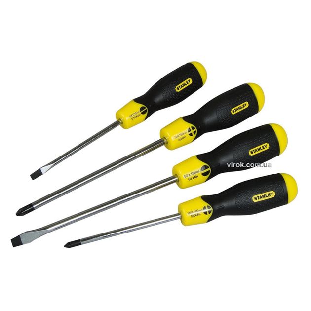 Набор отверток STANLEY Cushion Grip, 4 шт., фото  | SNABZHENIE.com.ua
