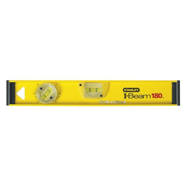 Рівень STANLEY Pro180, 40 см, 3 капсули, 1 обертова 180°, фото  | SNABZHENIE.com.ua