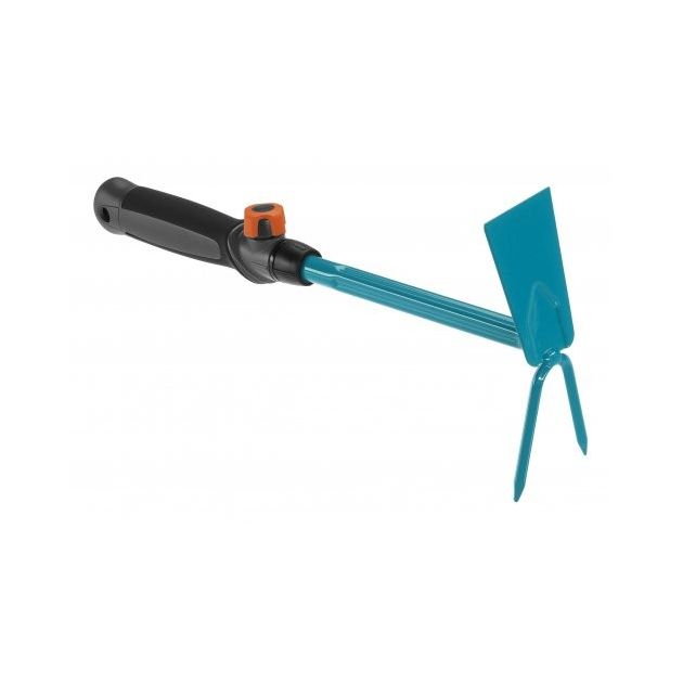 Сапка Gardena Combisystem ручная, прямоугольная, 2 зубца, 5 см, фото  | SNABZHENIE.com.ua