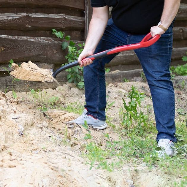 Штыковая лопата с фиберглассовой ручкой INTERTOOL FT-2013, фото , изображение 9 | SNABZHENIE.com.ua