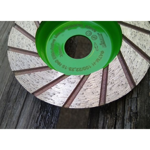 Фреза алмазная торцевая 100x3x15x22,23 №0 ФАТ-М Elite-Active для УШМ, фото , изображение 6 | SNABZHENIE.com.ua