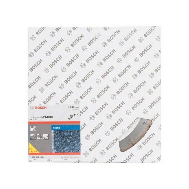 Алмазный отрезной круг 230 мм, Standard for Stone, 10 шт, BOSCH, фото , изображение 2 | SNABZHENIE.com.ua Алмазный отрезной круг 230 мм, Standard for Stone, 10 шт, BOSCH, фото , изображение 2 | SNABZHENIE.com.ua
