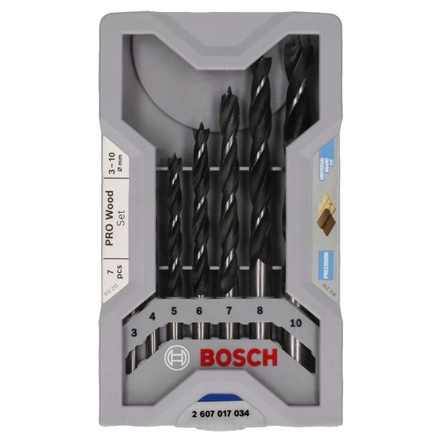 Набор сверл по древесине BOSCH, 7 шт. (2607017034), фото  | SNABZHENIE.com.ua