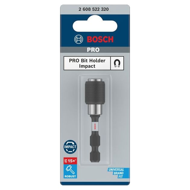 Держатель бит Impact Control, быстросъемный, 1 шт. BOSCH, фото  | SNABZHENIE.com.ua