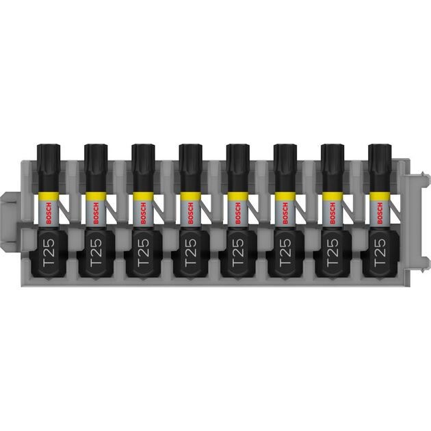 Бита ударна T25 x 25 мм Impact Control, 8 шт, BOSCH (2608522381), фото  | SNABZHENIE.com.ua