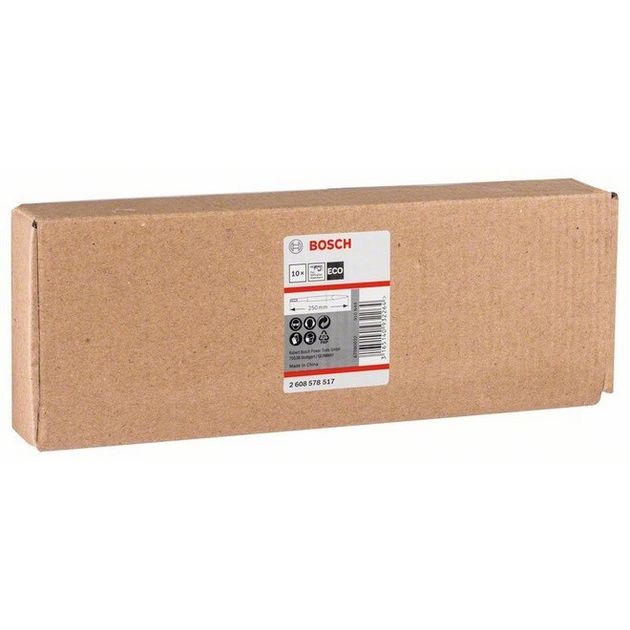 Зубило пикообразное 250 мм, ECO SDS-plus, 10 шт, BOSCH, фото , изображение 2 | SNABZHENIE.com.ua