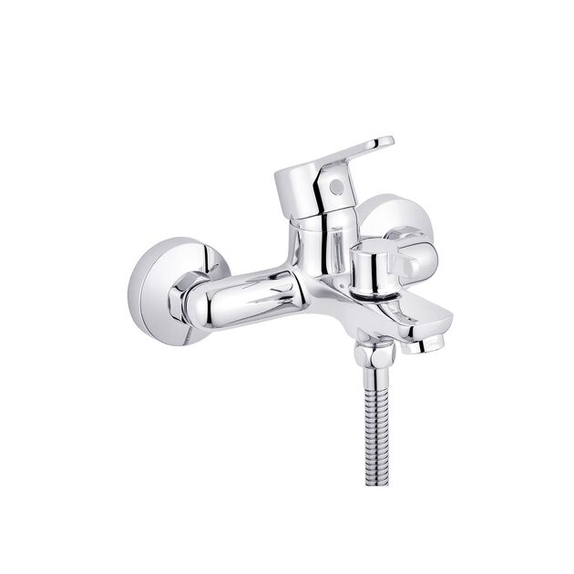 Смеситель для ванны Ibergrif Square M13222, фото , изображение 2 | SNABZHENIE.com.ua