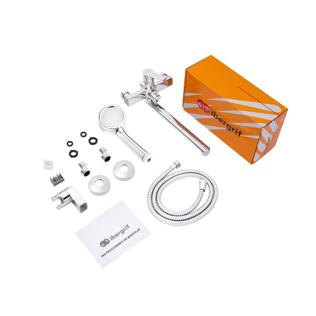 Змішувач для ванної Ibergrif Arial M13126, фото , зображення 7 | SNABZHENIE.com.ua