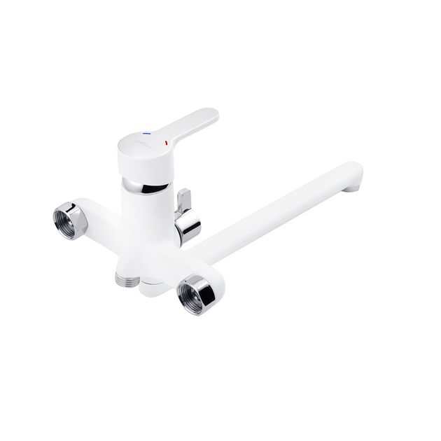 Змішувач для ванної Ibergrif Square M13122W, фото , зображення 3 | SNABZHENIE.com.ua Змішувач для ванної Ibergrif Square M13122W, фото , зображення 3 | SNABZHENIE.com.ua