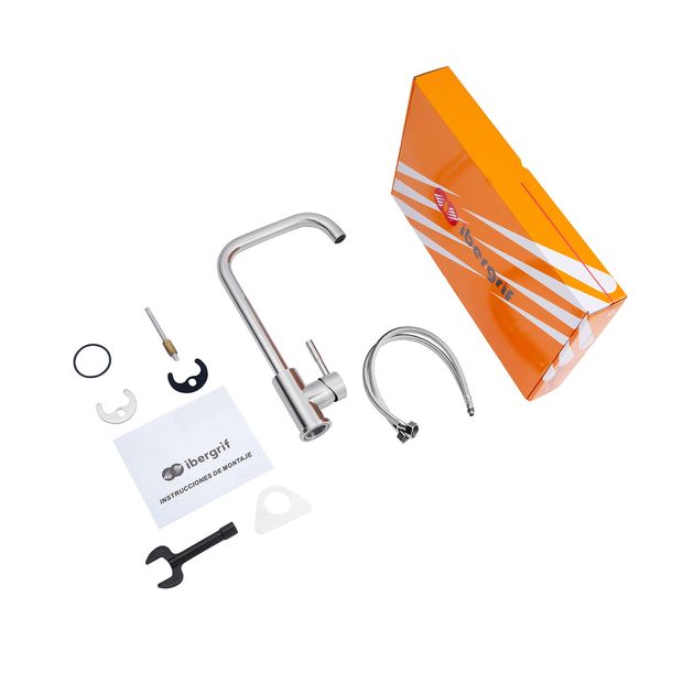 Смеситель для кухни Ibergrif M22111, фото , изображение 8 | SNABZHENIE.com.ua