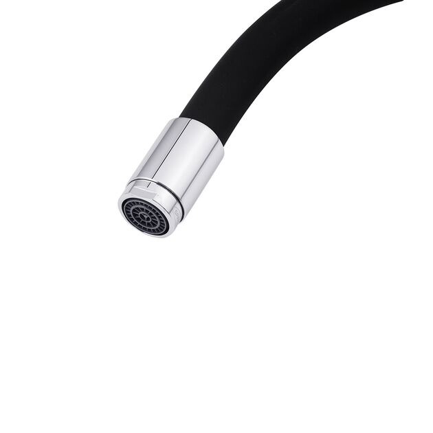 Смеситель для кухни Ibergrif M22112-2 с гибким изливом, фото , изображение 6 | SNABZHENIE.com.ua