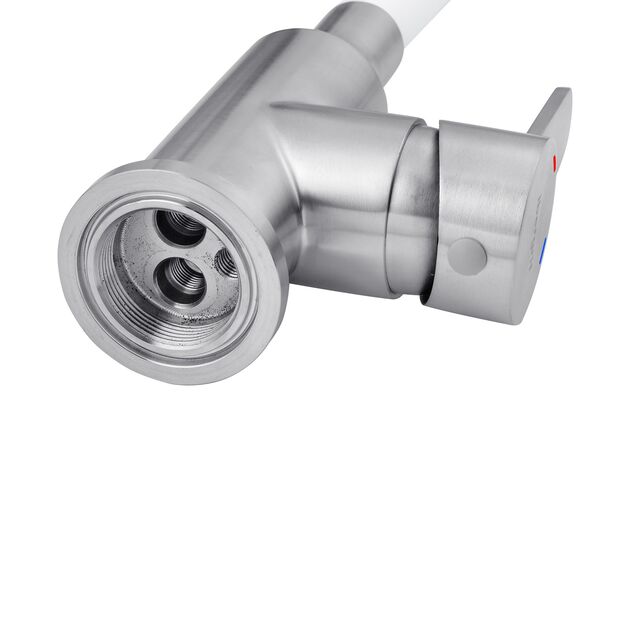 Смеситель для кухни Ibergrif M22119-3 с гибким изливом, фото , изображение 7 | SNABZHENIE.com.ua