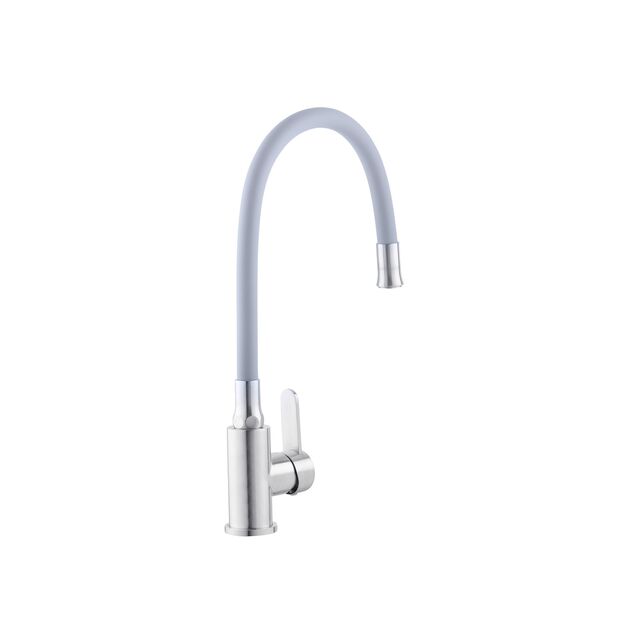 Смеситель кухонный Ibergrif M22119-9 с гибким изливом, фото , изображение 2 | SNABZHENIE.com.ua