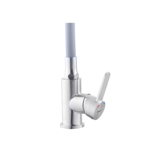Смеситель кухонный Ibergrif M22119-9 с гибким изливом, фото , изображение 5 | SNABZHENIE.com.ua