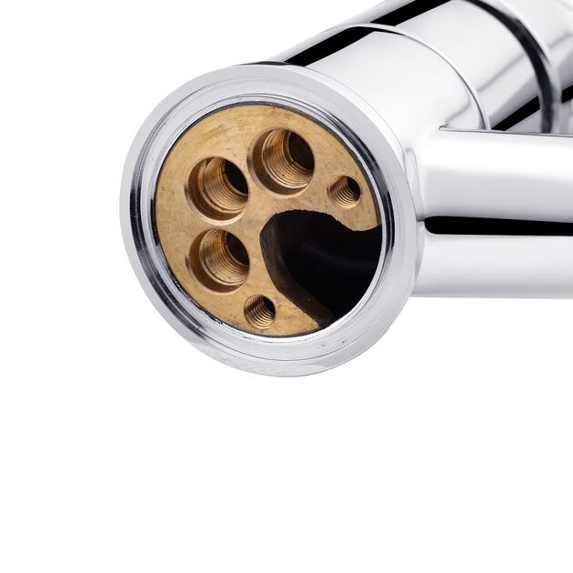 Смеситель кухонный Ibergrif Roma M14550 с выдвижным изливом, фото , изображение 3 | SNABZHENIE.com.ua