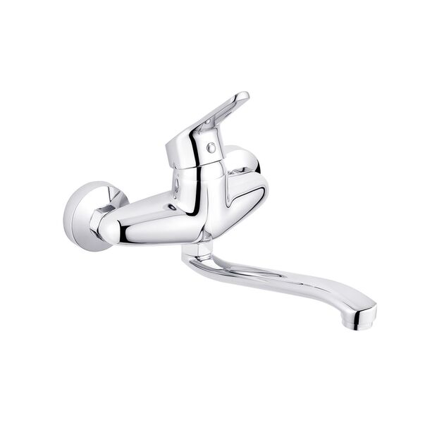 Смеситель настенный для кухни Ibergrif Roma M16250, фото , изображение 2 | SNABZHENIE.com.ua