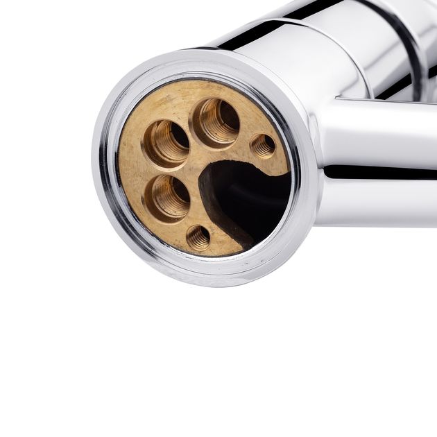 Смеситель для кухни Ibergrif Square M14522 с выдвижным изливом, фото , изображение 3 | SNABZHENIE.com.ua